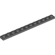Plate 1 x 12 (60479)