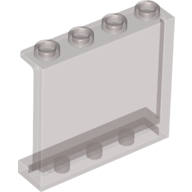 Panel 1 x 4 x 3 [Side Supports / Hollow Studs] (60581)