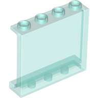 Panel 1 x 4 x 3 [Side Supports / Hollow Studs] (60581)