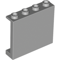 Panel 1 x 4 x 3 [Side Supports / Hollow Studs] (60581)