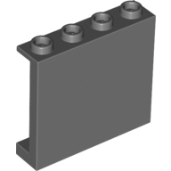 Panel 1 x 4 x 3 [Side Supports / Hollow Studs] (60581)