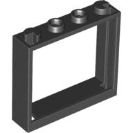 Window 1 x 4 x 3 without Shutter Tabs (60594)