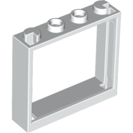Window 1 x 4 x 3 without Shutter Tabs (60594)