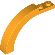 Brick Arch 1 x 6 x 3 1/3 Curved Top (6060)