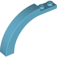 Brick Arch 1 x 6 x 3 1/3 Curved Top (6060)