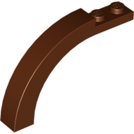 Brick Arch 1 x 6 x 3 1/3 Curved Top (6060)