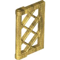 Window 1 x 2 x 3 Pane Latticed with Thick Corner Tabs (60607)