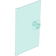 Door 1 x 4 x 6 Smooth with Square Handle Plinth (60616a)