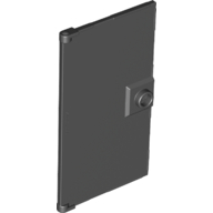 Door 1 x 4 x 6 Smooth with Chamfered Handle Plinth (60616b)