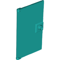 Door 1 x 4 x 6 Smooth with Chamfered Handle Plinth (60616b)