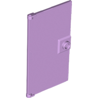 Door 1 x 4 x 6 Smooth with Chamfered Handle Plinth (60616b)