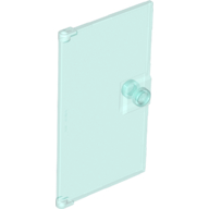 Door 1 x 4 x 6 Smooth with Chamfered Handle Plinth (60616b)