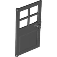 Door 1 x 4 x 6 with 4 Panes and Stud Handle (60623)