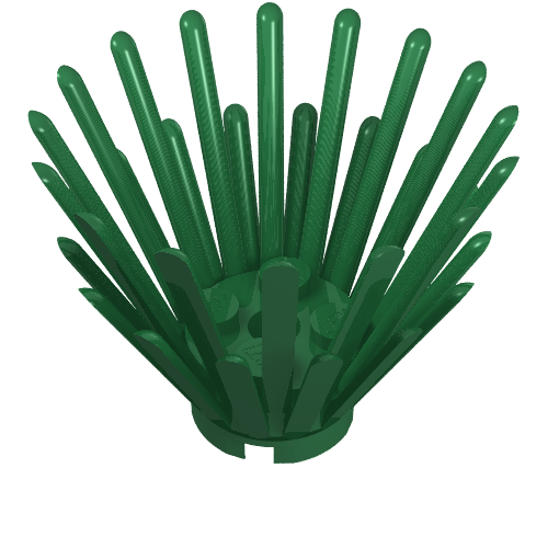 Plant, Prickly Bush 2 x 2 x 3 Extension with 2 x 2 center (6065)