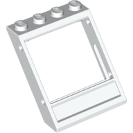 Window 4 x 4 x 3 Roof with Bottom Panel (60806)