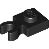 Plate Special 1 x 1 with Clip Vertical [Thick Open O Clip] (60897)