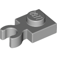 Plate Special 1 x 1 with Clip Vertical [Thick Open O Clip] (60897)