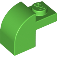 Brick Curved 1 x 2 x 1 1/3 with Curved Top (6091)