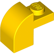 Brick Curved 1 x 2 x 1 1/3 with Curved Top (6091)