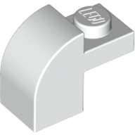 Brick Curved 1 x 2 x 1 1/3 with Curved Top (6091)