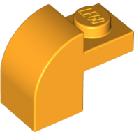 Brick Curved 1 x 2 x 1 1/3 with Curved Top (6091)