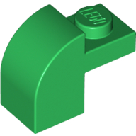 Brick Curved 1 x 2 x 1 1/3 with Curved Top (6091)