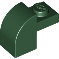 Brick Curved 1 x 2 x 1 1/3 with Curved Top (6091)