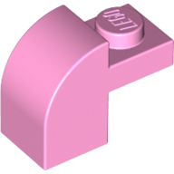 Brick Curved 1 x 2 x 1 1/3 with Curved Top (6091)