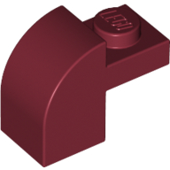 Brick Curved 1 x 2 x 1 1/3 with Curved Top (6091)