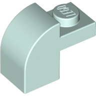 Brick Curved 1 x 2 x 1 1/3 with Curved Top (6091)