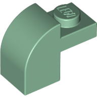 Brick Curved 1 x 2 x 1 1/3 with Curved Top (6091)