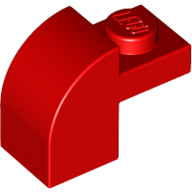 Brick Curved 1 x 2 x 1 1/3 with Curved Top (6091)