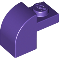 Brick Curved 1 x 2 x 1 1/3 with Curved Top (6091)