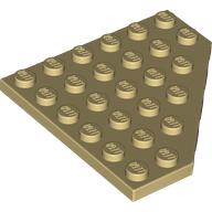 Wedge Plate 6 x 6 Cut Corner (6106)