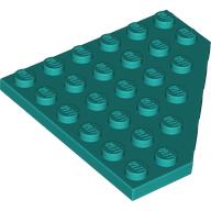 Wedge Plate 6 x 6 Cut Corner (6106)