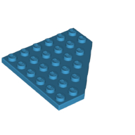 Wedge Plate 6 x 6 Cut Corner (6106)