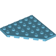Wedge Plate 6 x 6 Cut Corner (6106)
