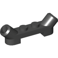 Plate Special 1 x 4 with Angled Tubes (61072)