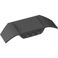 Technic Car Spoiler 3 x 8 [Three Holes] (61073)