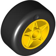 Wheel 30 x 20 with Black Tire Pattern (6115pat0001)