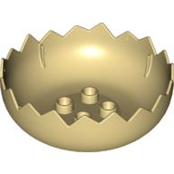 Duplo Egg Base with Jagged Edge (61236)