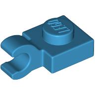 Plate Special 1 x 1 with Clip Horizontal [Thick Open O Clip] (61252)