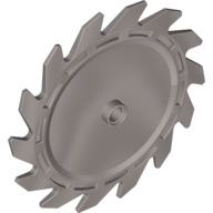 Technic Circular Saw Blade 9 x 9 with Pin Hole (61403)