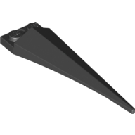 Plate Special 1 x 2 with Angular Extension and Flexible Black Tip (61406pat0006)