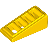 Slope 18° 2 x 1 x 2/3 with 4 Slots / Grate (61409)