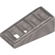 Slope 18° 2 x 1 x 2/3 with 4 Slots / Grate (61409)