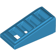 Slope 18° 2 x 1 x 2/3 with 4 Slots / Grate (61409)
