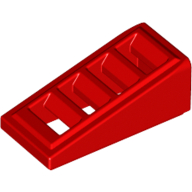 Slope 18° 2 x 1 x 2/3 with 4 Slots / Grate (61409)