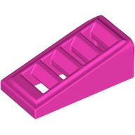 Slope 18° 2 x 1 x 2/3 with 4 Slots / Grate (61409)