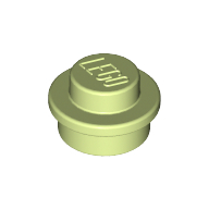 Plate Round 1 x 1 with Solid Stud (6141)